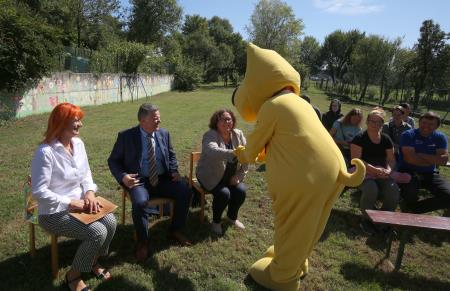 SPREJEM PRVOŠOLČKOV UNEC 02 FOTO LJUBO VUKELIČ